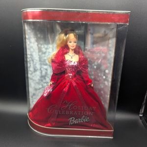 2002 Holiday celebrations barbie, special edition,